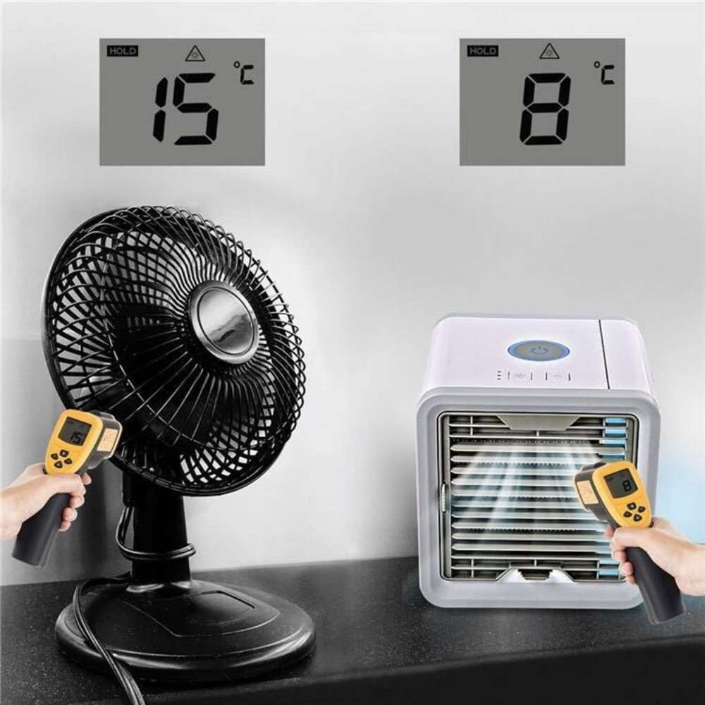 BowLift | Frost Air Small Portable Air Conditioner Miniature Air Cooler AC 550ml Water Tank