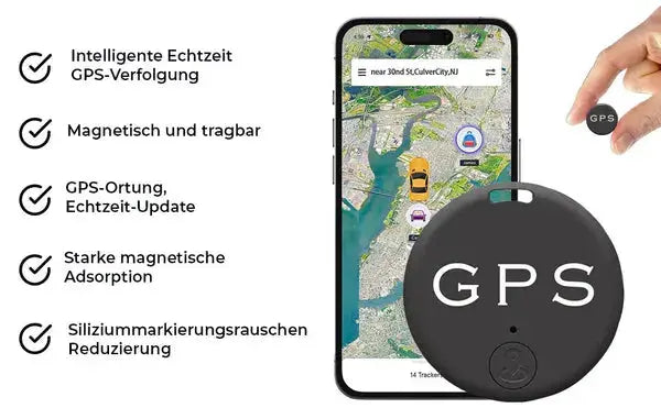 BowLift | Mini Magnetic GPS Tracker – Stay connected & safe