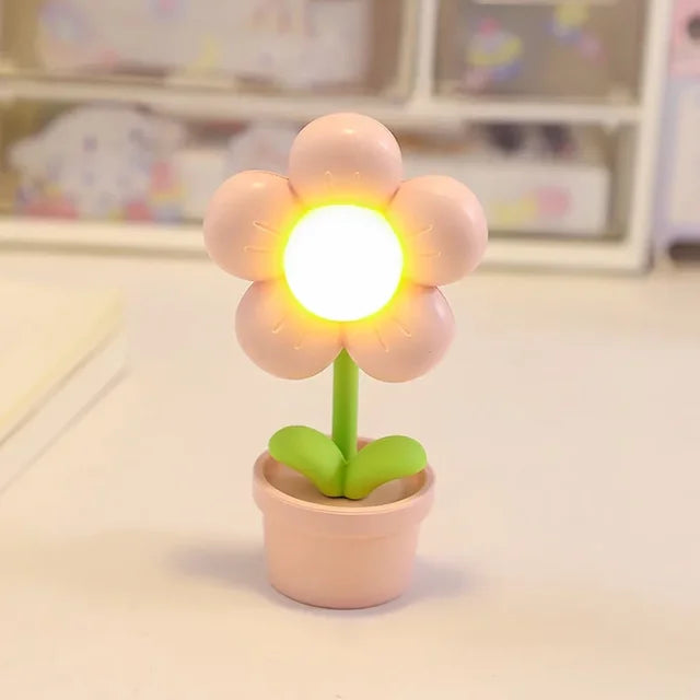 BloomLite – Atmospheric Flower-Shaped Table Lamp with Soft LED Light Bowlift