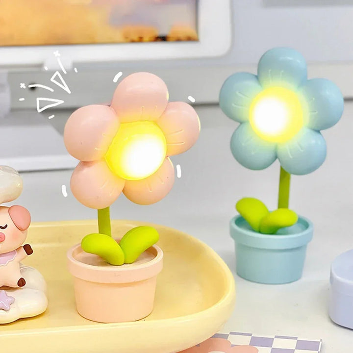 BloomLite – Atmospheric Flower-Shaped Table Lamp with Soft LED Light Bowlift