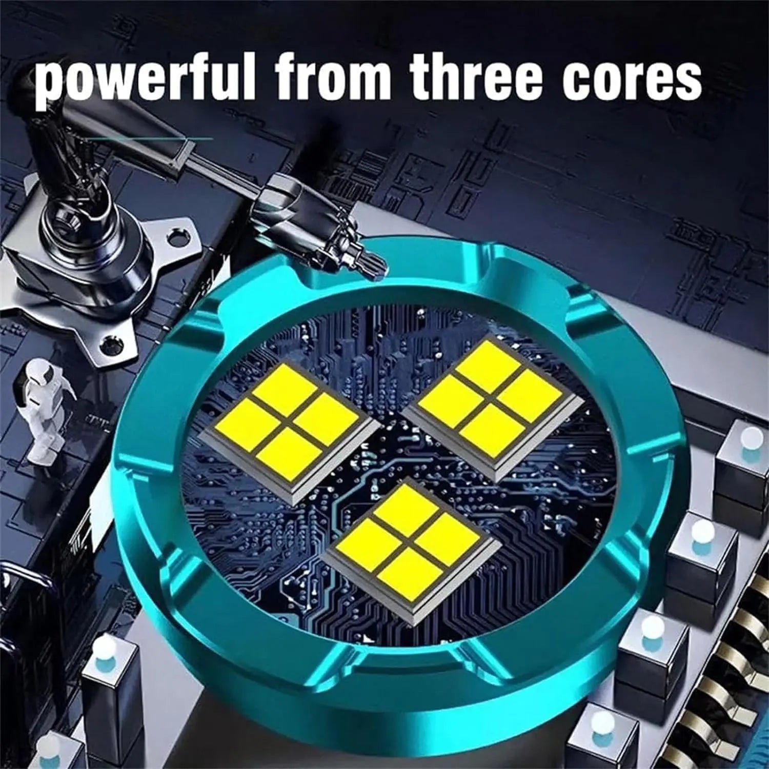 BowLift | Mini LED flashlight – Super bright & waterproof with light regulation