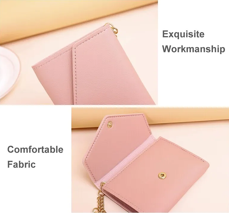 Elegant Compact Wallet with Tassel Bowlift