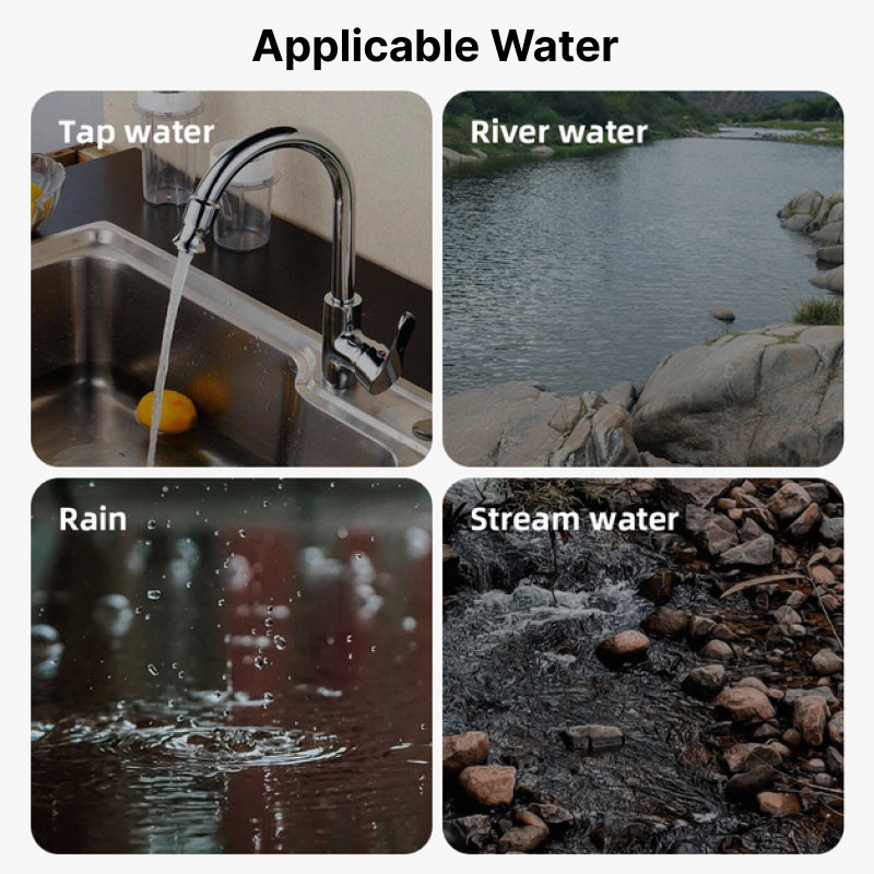 BowLift | Mini Water Filter Straw for Survival Camping
