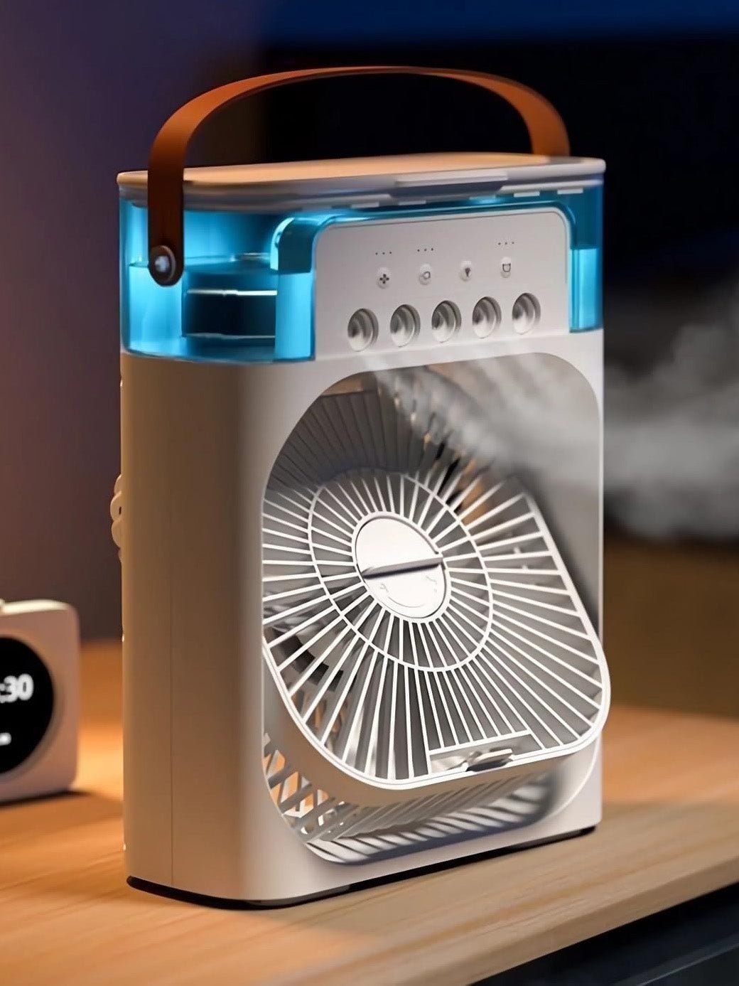 Mini Ice Nebula Fan 2-in-1 Portable | Bowlift