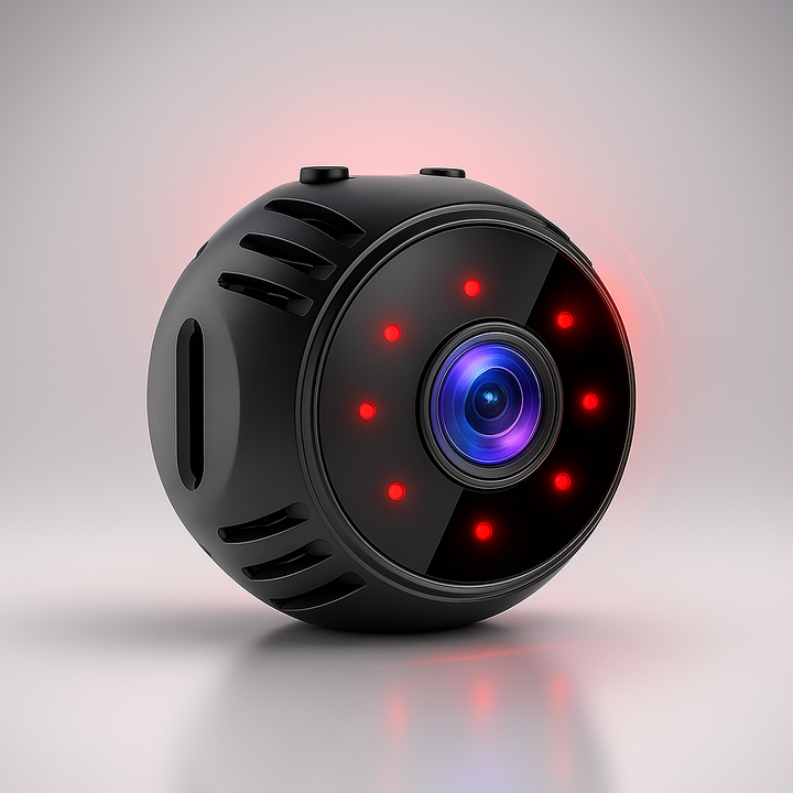 BowLift | Mini WiFi Security Camera 4K Night Vision Motion Detection