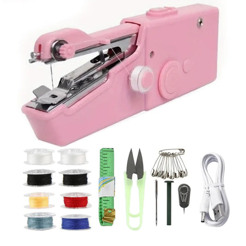Stitchmatic Mini Sewing Machine – Portable Electric Sewing Machine for Home and On the Go | Bowlift