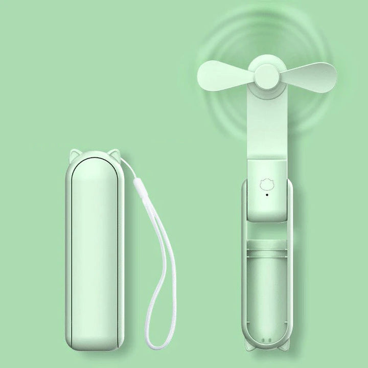 BowLift | Rechargeable USB Fan with Powerbank Function and Foldable Handle