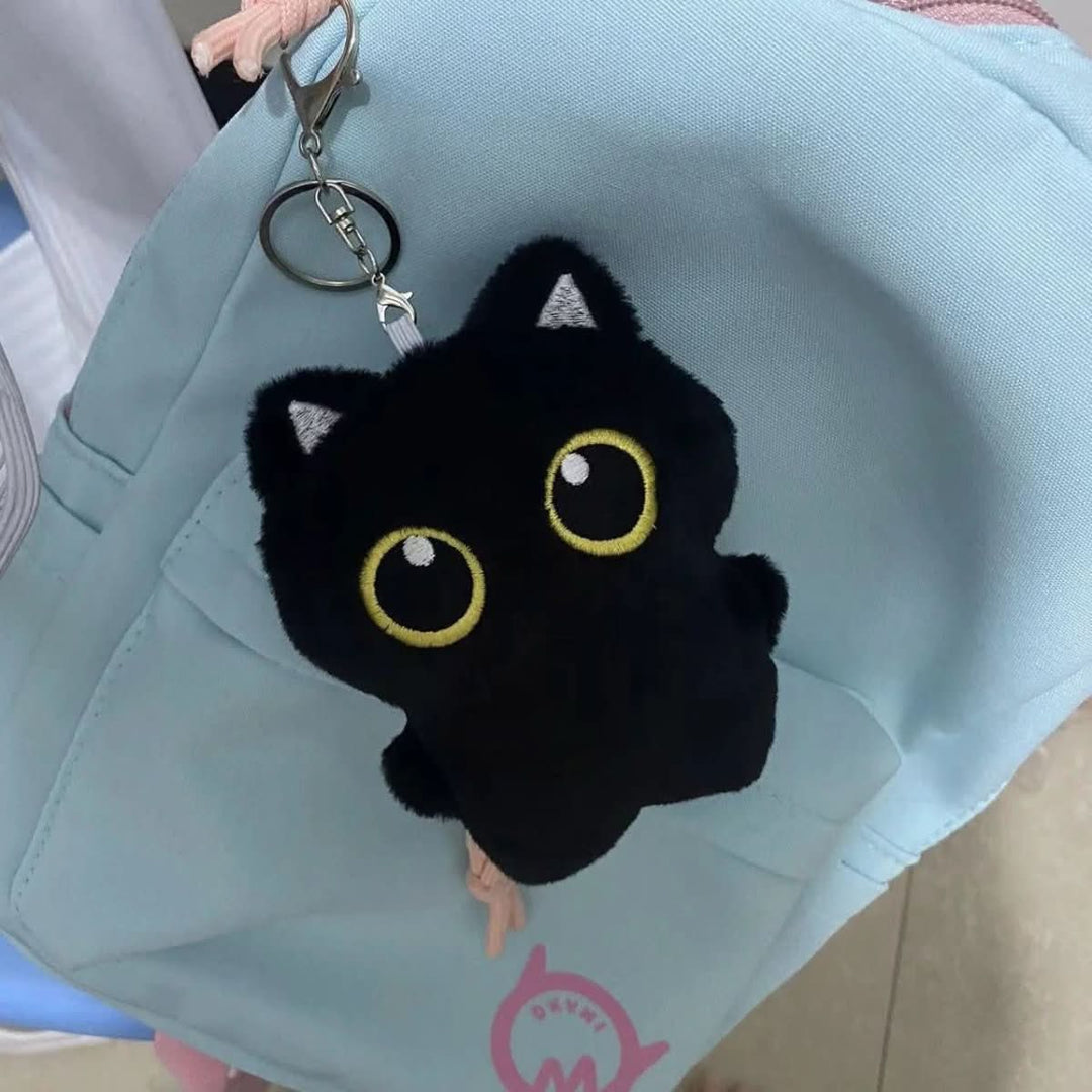 BowLift | Black Plush Kitten 10 cm for Children