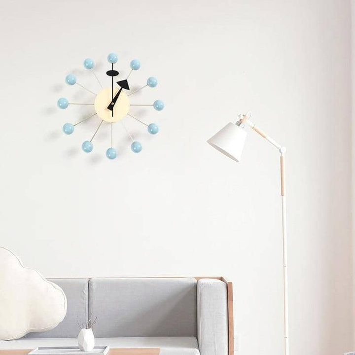 Modern Wall Clock 3D Design Quiet and Minimalist 32 cm | Bowlift