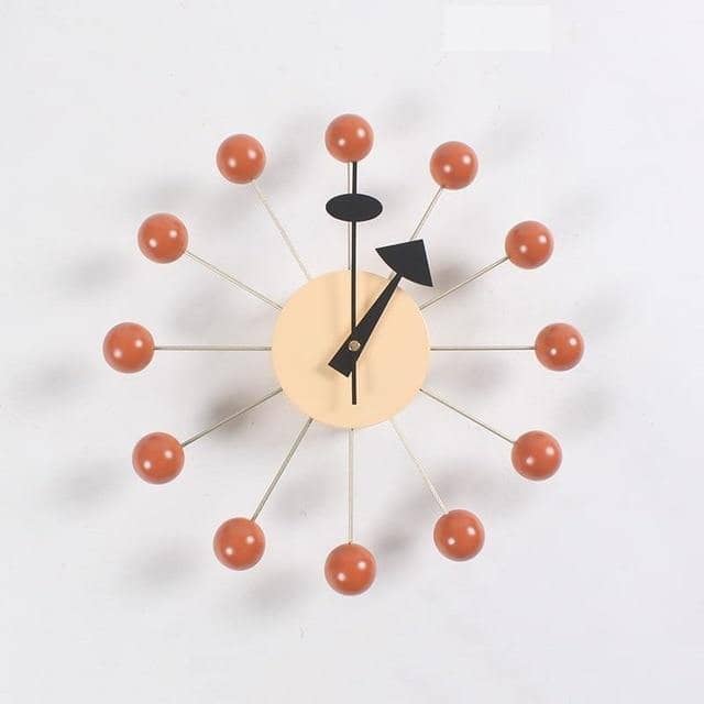 Modern Wall Clock 3D Design Quiet and Minimalist 32 cm | Bowlift