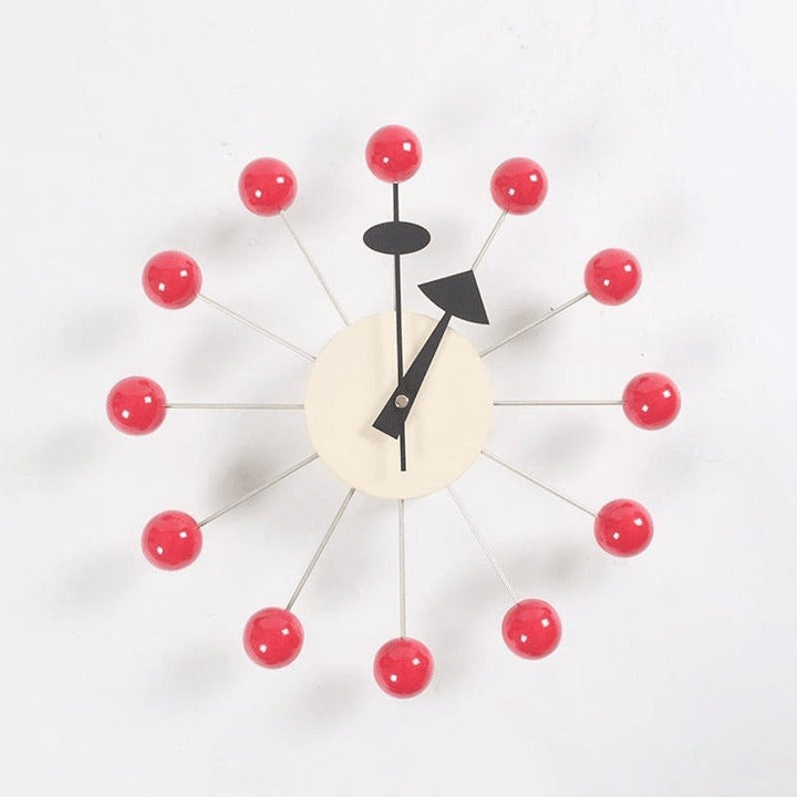 Modern Wall Clock 3D Design Quiet and Minimalist 32 cm | Bowlift