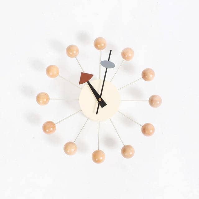 Modern Wall Clock 3D Design Quiet and Minimalist 32 cm | Bowlift
