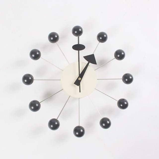 Modern Wall Clock 3D Design Quiet and Minimalist 32 cm | Bowlift