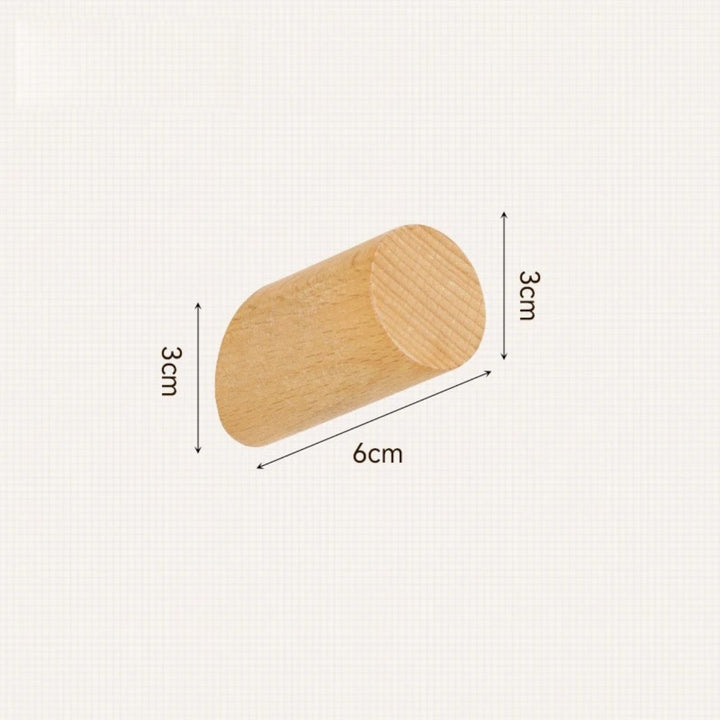 BowLift | Minimalist Beech Wood Wall-Mounted Hook