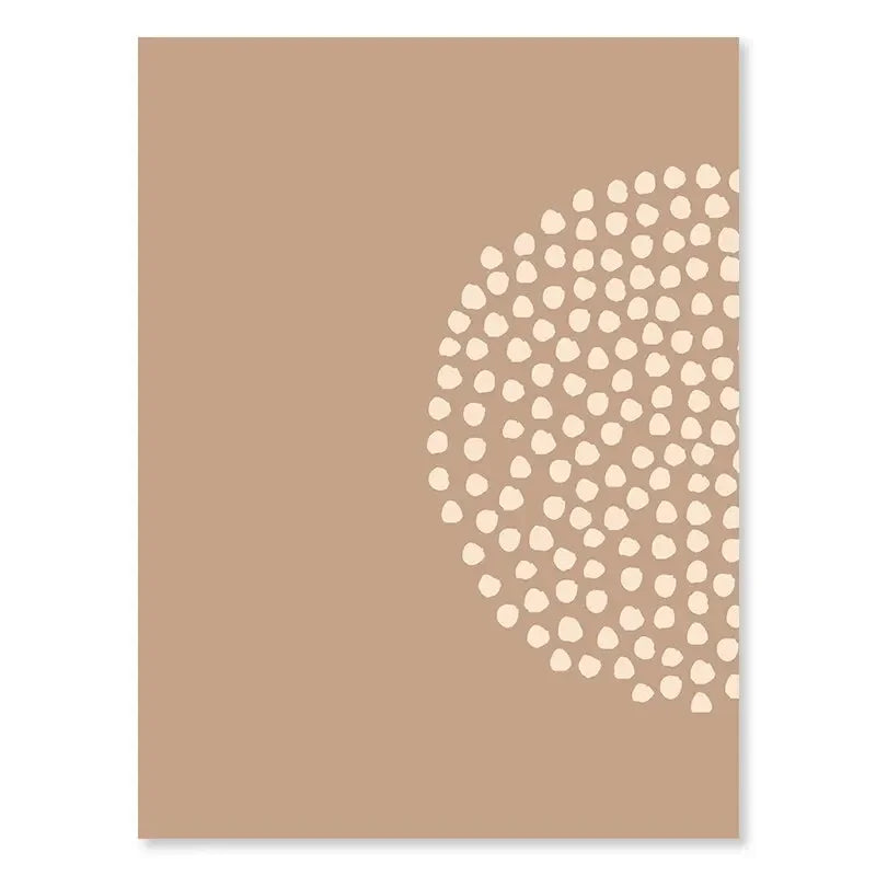 Minimalist Abstract Geometric Moon Phase Line Art Wall Art Fine Art Canvas Prints Pictures For Modern Apartment Living Room Nordic Home Decor | Bowlift