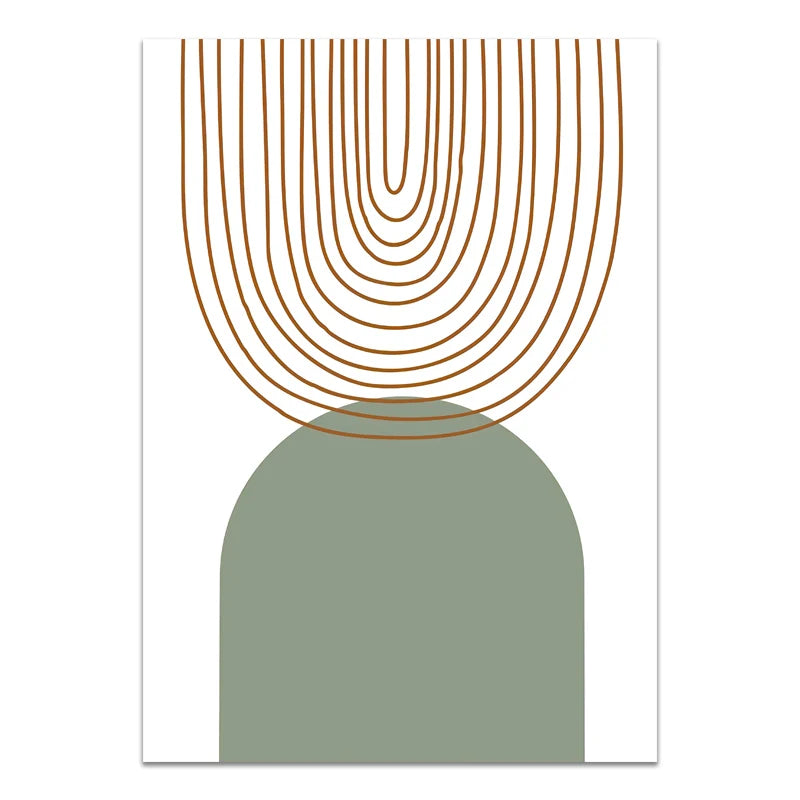 Minimalist Bohemian Botanical Wall Art Fine Art Canvas Prints Neutral Color Gallery Wall Pictures For Living Room | Bowlift
