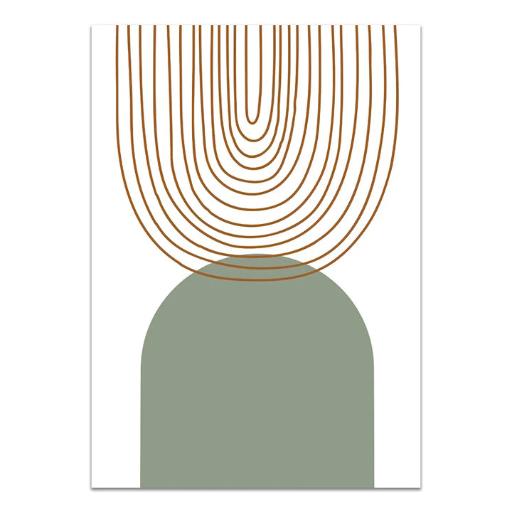 Minimalist Bohemian Botanical Wall Art Fine Art Canvas Prints Neutral Color Gallery Wall Pictures For Living Room | Bowlift