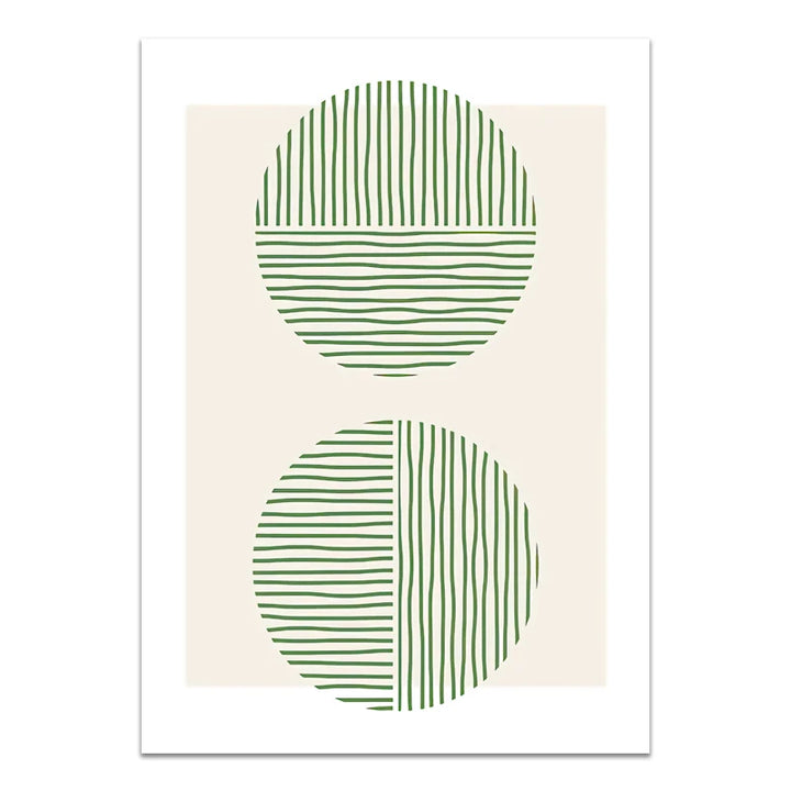 Minimalist Bohemian Botanical Wall Art Fine Art Canvas Prints Neutral Color Gallery Wall Pictures For Living Room | Bowlift