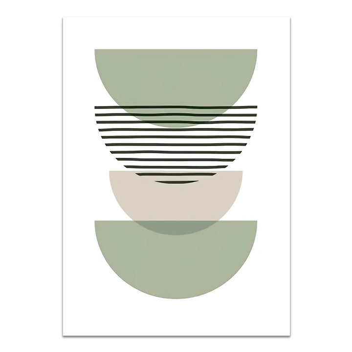 Minimalist Bohemian Botanical Wall Art Fine Art Canvas Prints Neutral Color Gallery Wall Pictures For Living Room | Bowlift