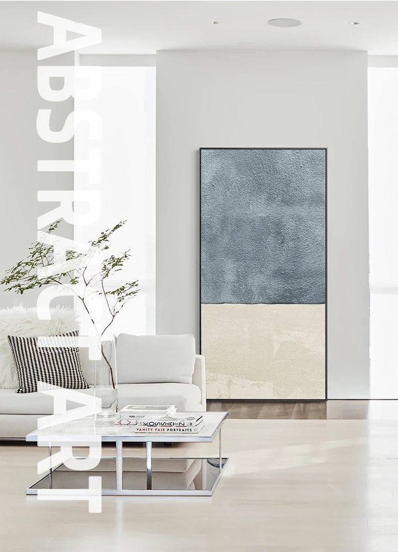 Minimalist Textural Abstract Wall Art Fine Art Canvas Prints Pictures For Modern Living Room Foyer Art For Contemporary Interiors | Bowlift