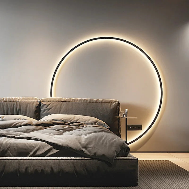 BowLift | Minimalist Wall Lamp in the Shape of a Circle