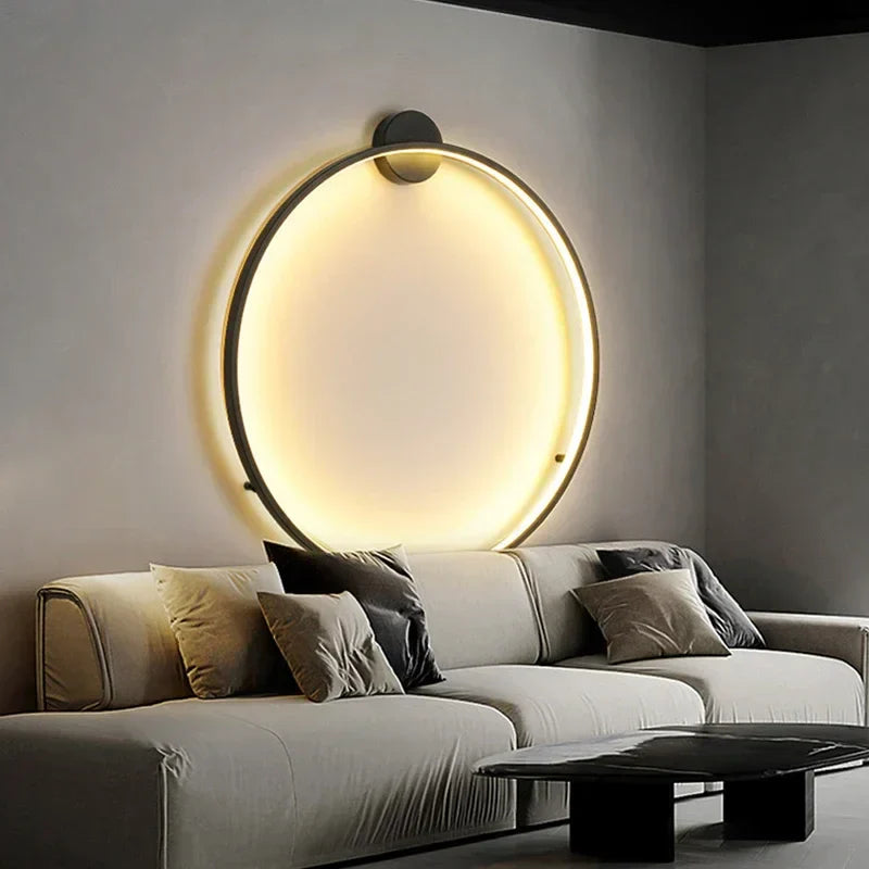 BowLift | Minimalist Wall Lamp in the Shape of a Circle
