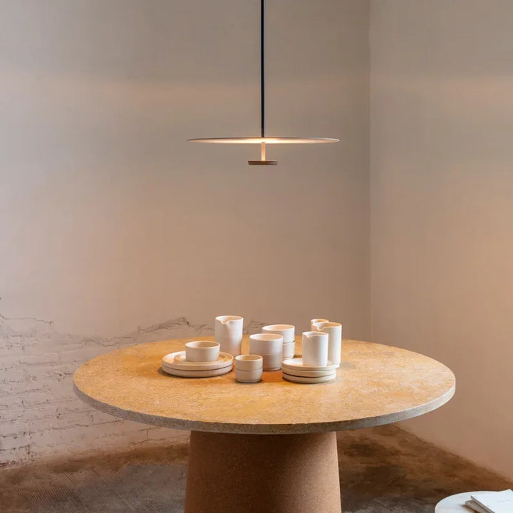 BowLift | ArcLumi - Luxury ring-shaped pendant lamp for modern interiors