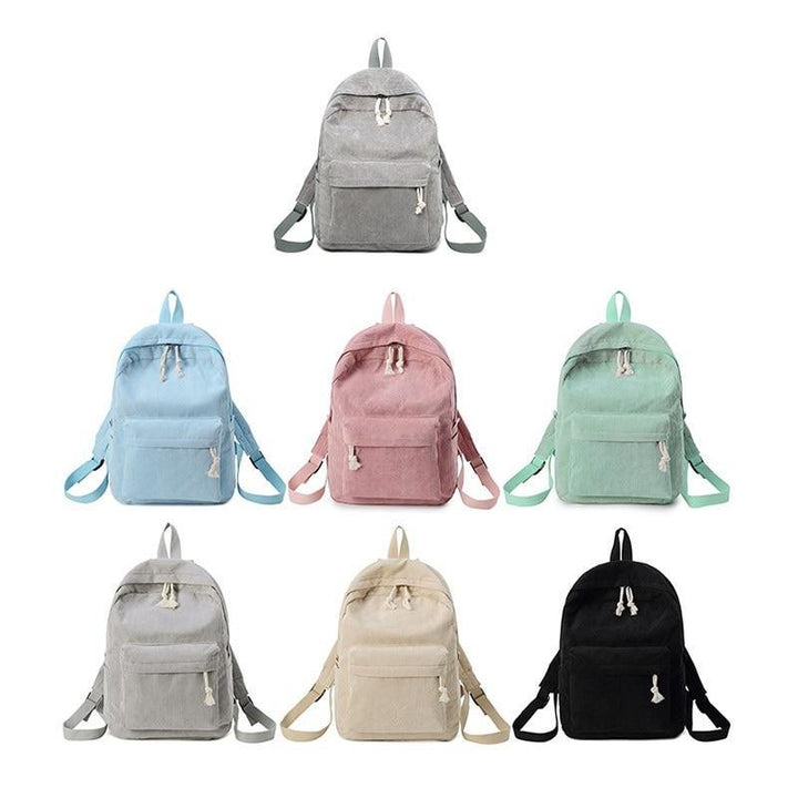 BowLift | Pastel Corduroy Backpack