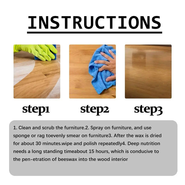 BowLift | Furniture care spray for wood – Instant restoration & pRedection