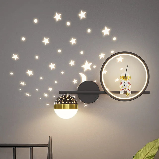 BowLift | Lumibino Kids Wall Light | Warm White Light | Child-Friendly Design | 40×31.5×13 cm