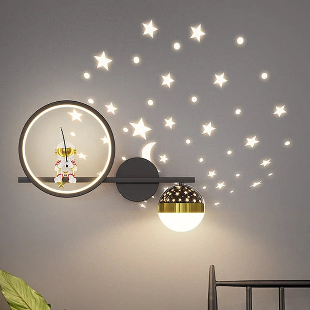 BowLift | LittleBeam | Modern Children's Wall Lamp - Gentle Light and Child-Friendly Design