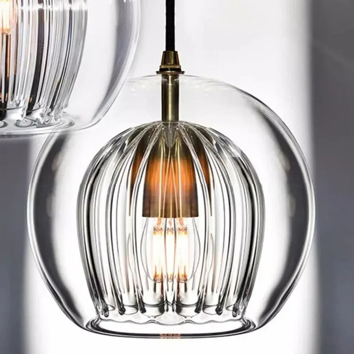 BowLift | GlassElegance Pendant Light - Modern Contemporary Hanging Light