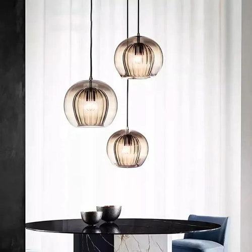 BowLift | Modern Glass Pendant Light for Dining Room