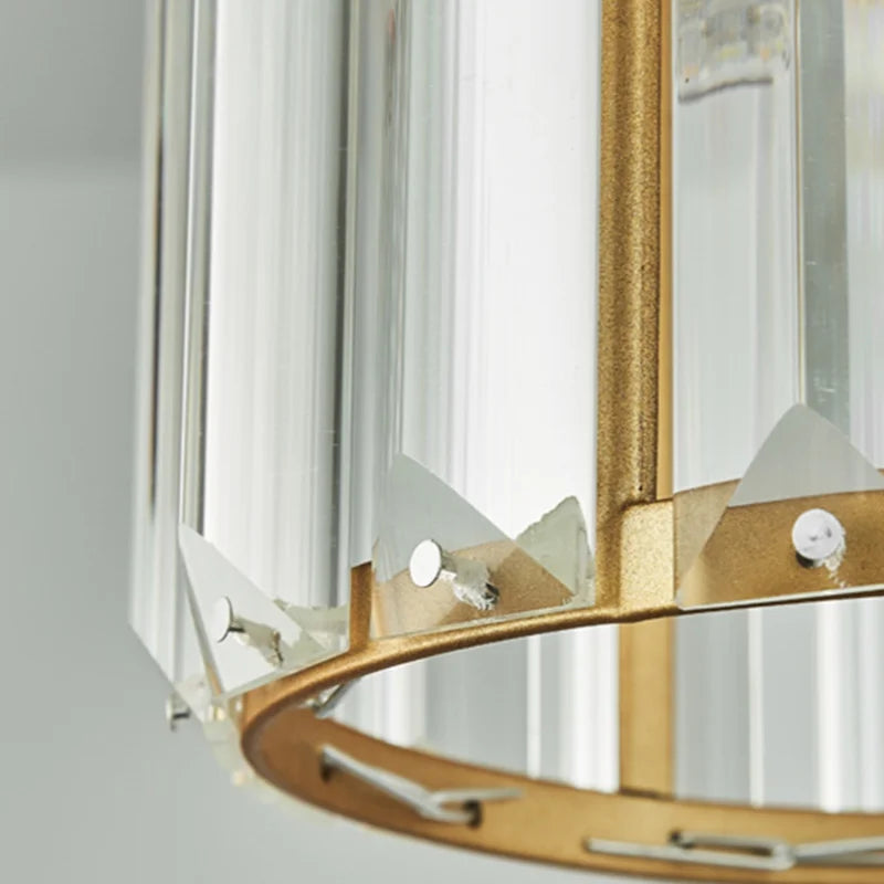 Elegant crystal pendant lamp – luxury lighting for dining room and living room | Bowlift