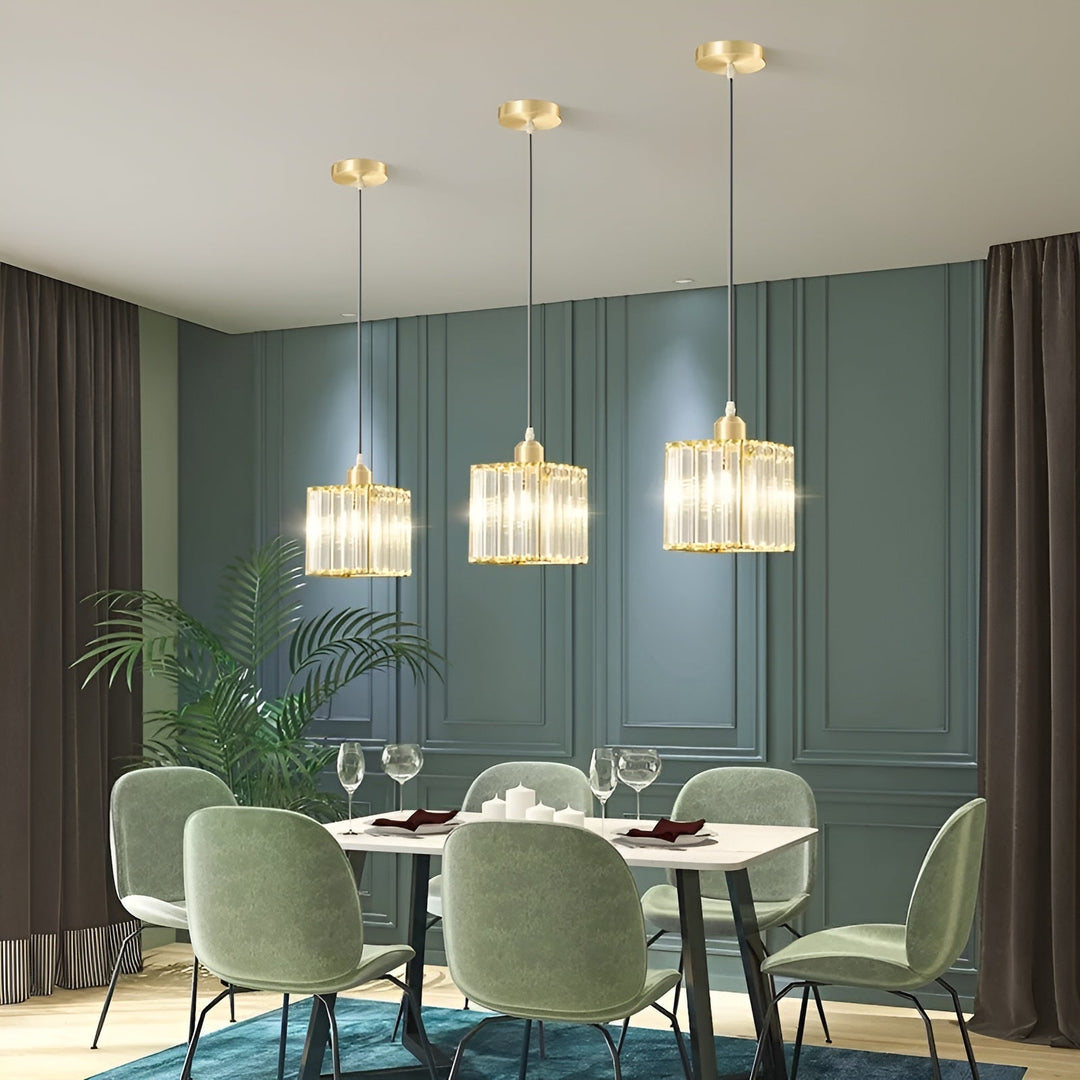BrilliantGlow Light - Elegant K9 Crystal Pendant Light | Bowlift