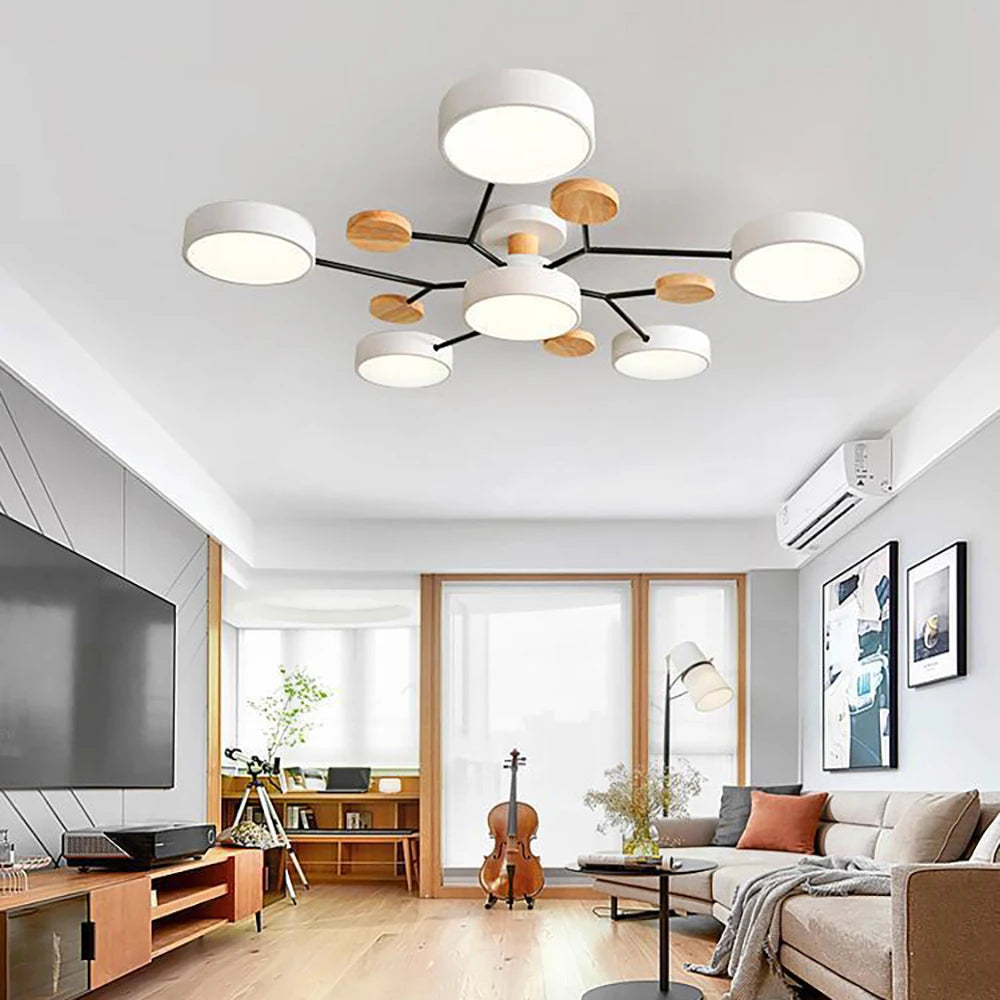 BowLift | Designer Slim Ceiling Lamp with Hand-Finished Detail