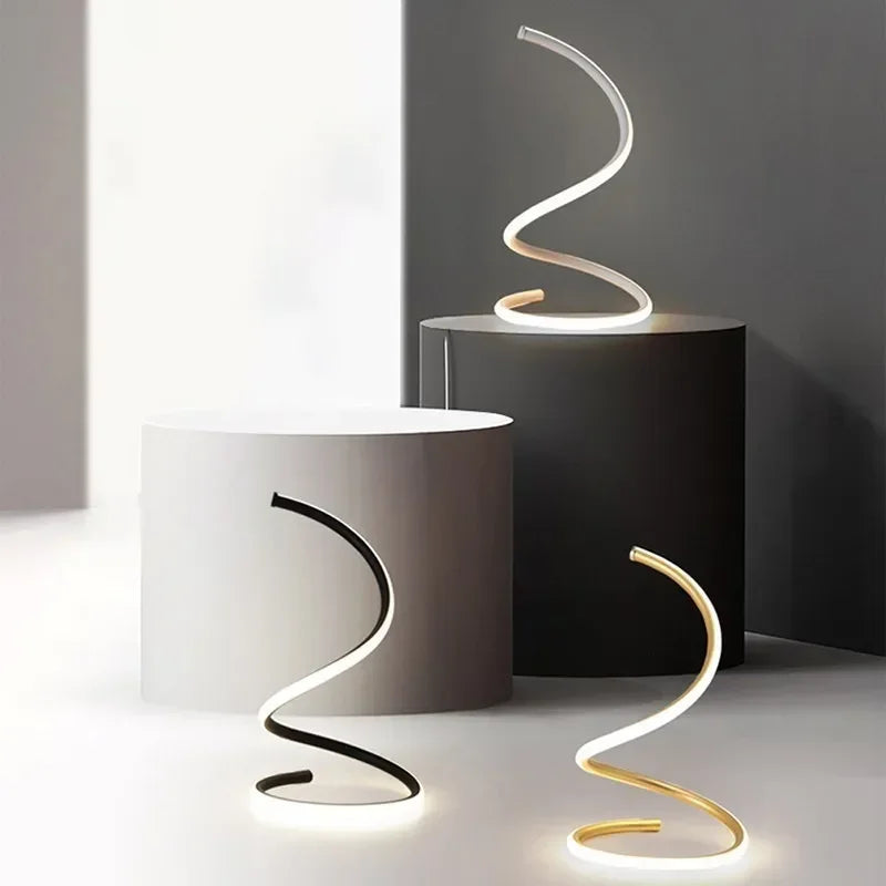 BowLift | Minimalist LED Table Lamp with Adjustable Shade - Stylish Lighting for Home