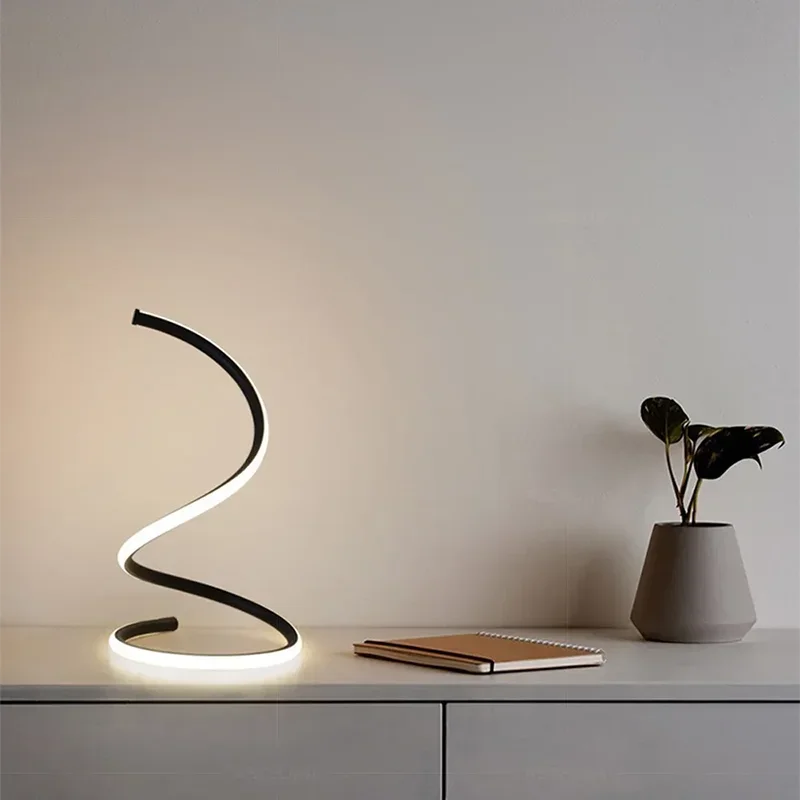BowLift | Minimalist LED Table Lamp with Adjustable Shade - Stylish Lighting for Home