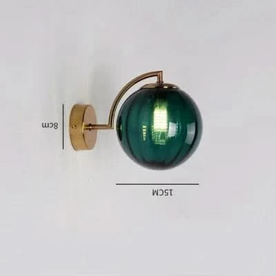 BowLift | LuxeCrystal Modern Glass Wall Lamp