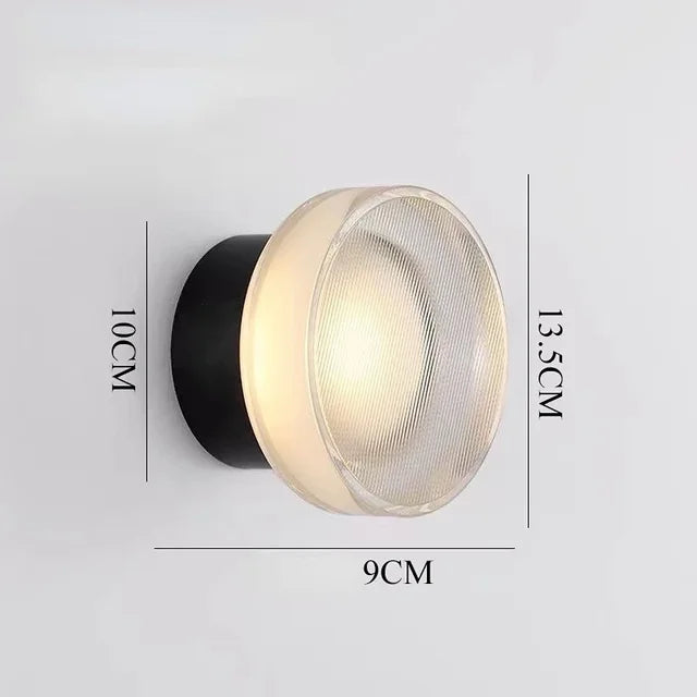 BowLift | Modern round wall lamp