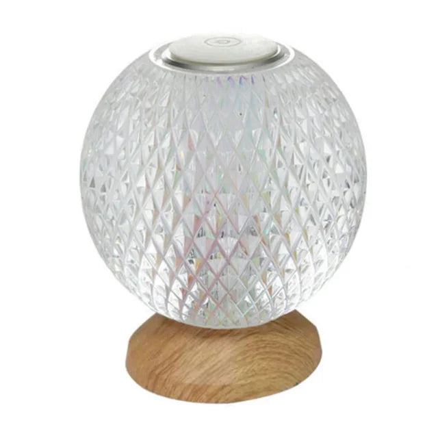 BowLift | Chic Crystal Table Lamp – Wireless Luxury Lighting