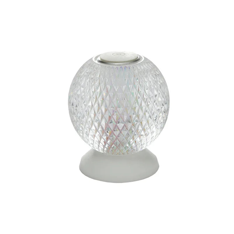 BowLift | Chic Crystal Table Lamp – Wireless Luxury Lighting