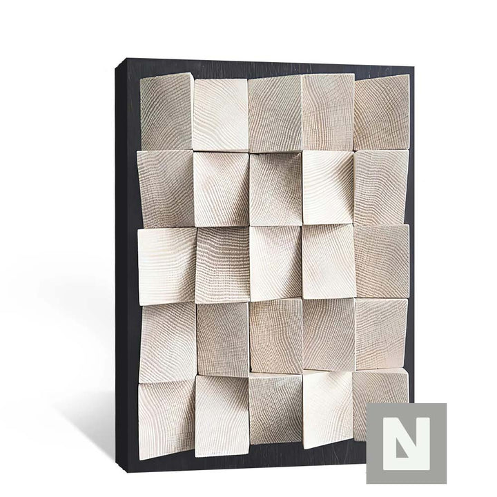 Modern Aesthetics Abstract 3D Effect Wall Art Fine Art Canvas Prints Pictures For Living Room Bedroom Contemporary Interior Decor | Bowlift