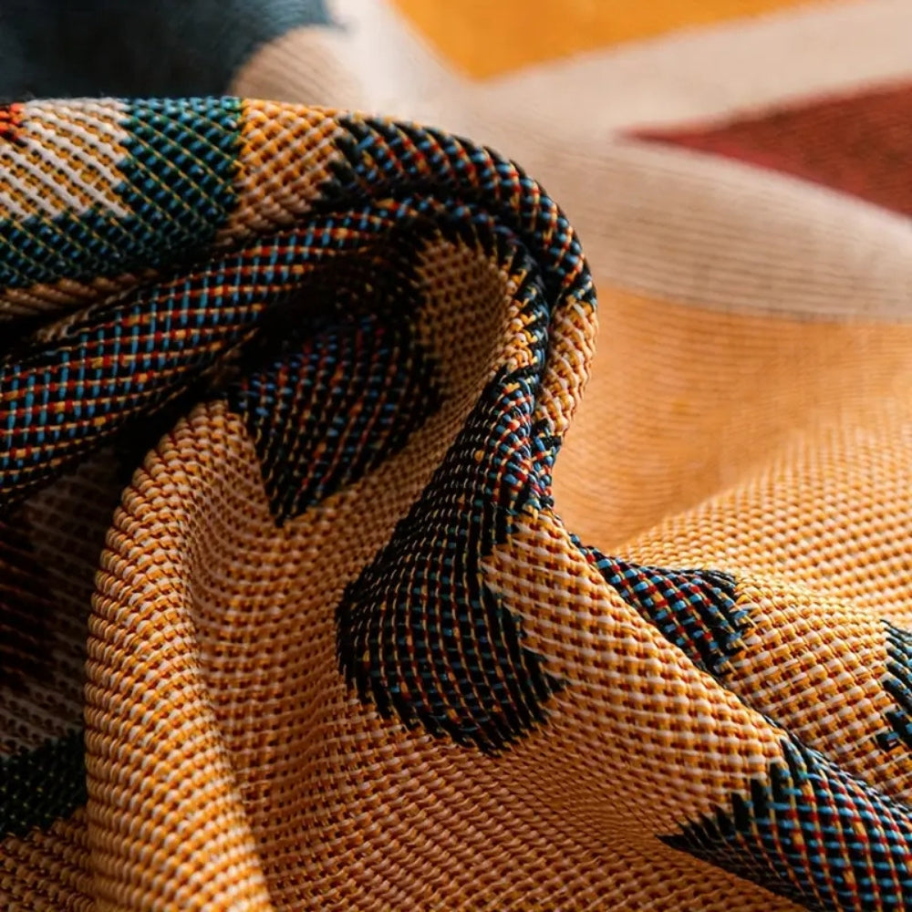 BowLift | Modern Geometric Tribal Sofa Cover