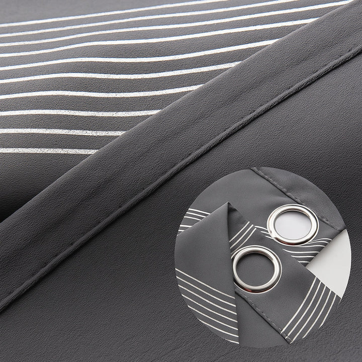 BowLift | Modern Wave Pattern Blackout Curtain