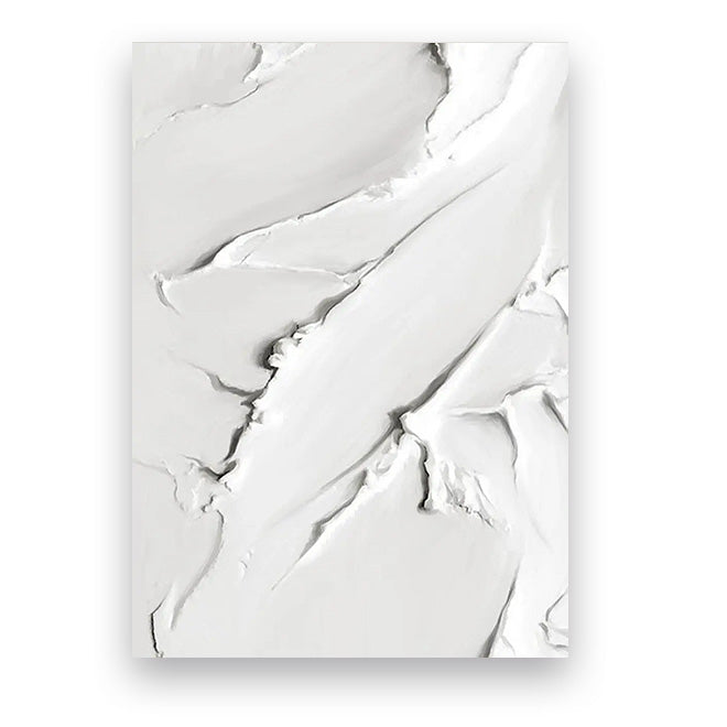 Modern Abstract Black & White Minimalist Wall Art Fine Art Canvas Prints Textural Design Pictures For Modern Loft Apartment Home Office Decor | Bowlift