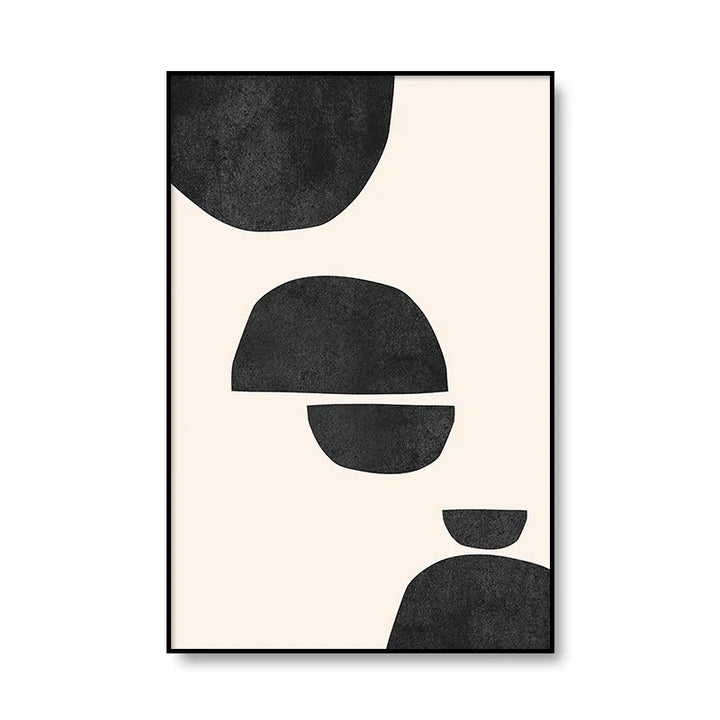 Modern Abstract Minimalist Feminine Body Art Line Art Wall Art Fine Art Canvas Prints Black White Posters Pictures For Contemporary Home Decor | Bowlift