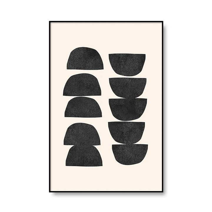 Modern Abstract Minimalist Feminine Body Art Line Art Wall Art Fine Art Canvas Prints Black White Posters Pictures For Contemporary Home Decor | Bowlift