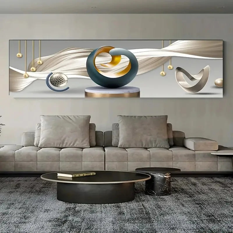 Surreal Modern Aesthetics Abstract Wall Art Fine Art Canvas Print Wide Format Picture For Above The Bed Modern Art For Above The Sofa | Bowlift