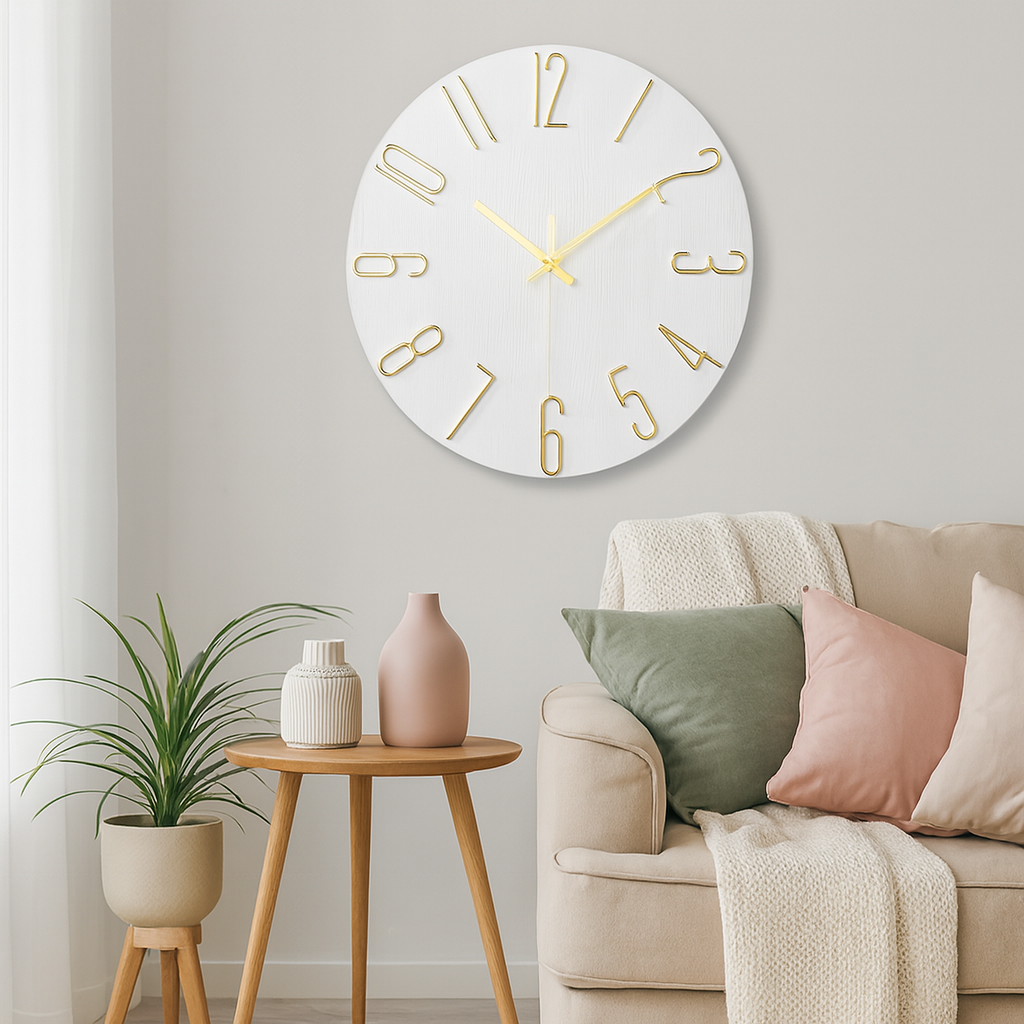 BowLift | Modern Quartz Silent Wall Clock
